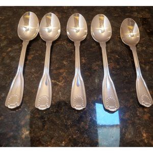 5 Wallace COUNTRY SHELL  Spoons